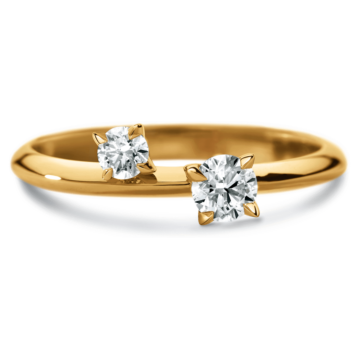 

Swarovski Intimate ring, Diamond TCW 0.27 carat, 18K yellow gold