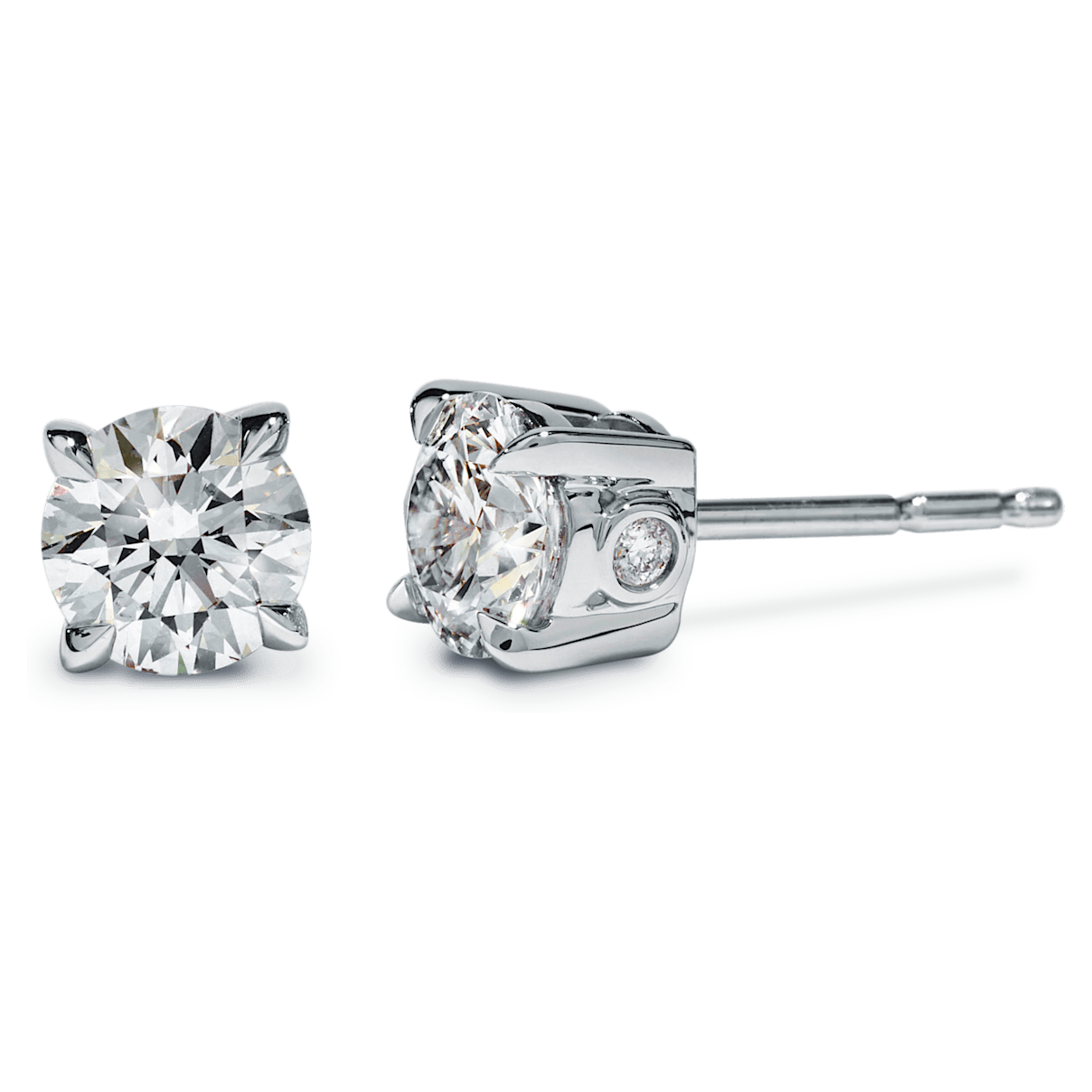 

Swarovski Eternity stud earrings, Diamond TCW 0.70 carat, 18K white gold