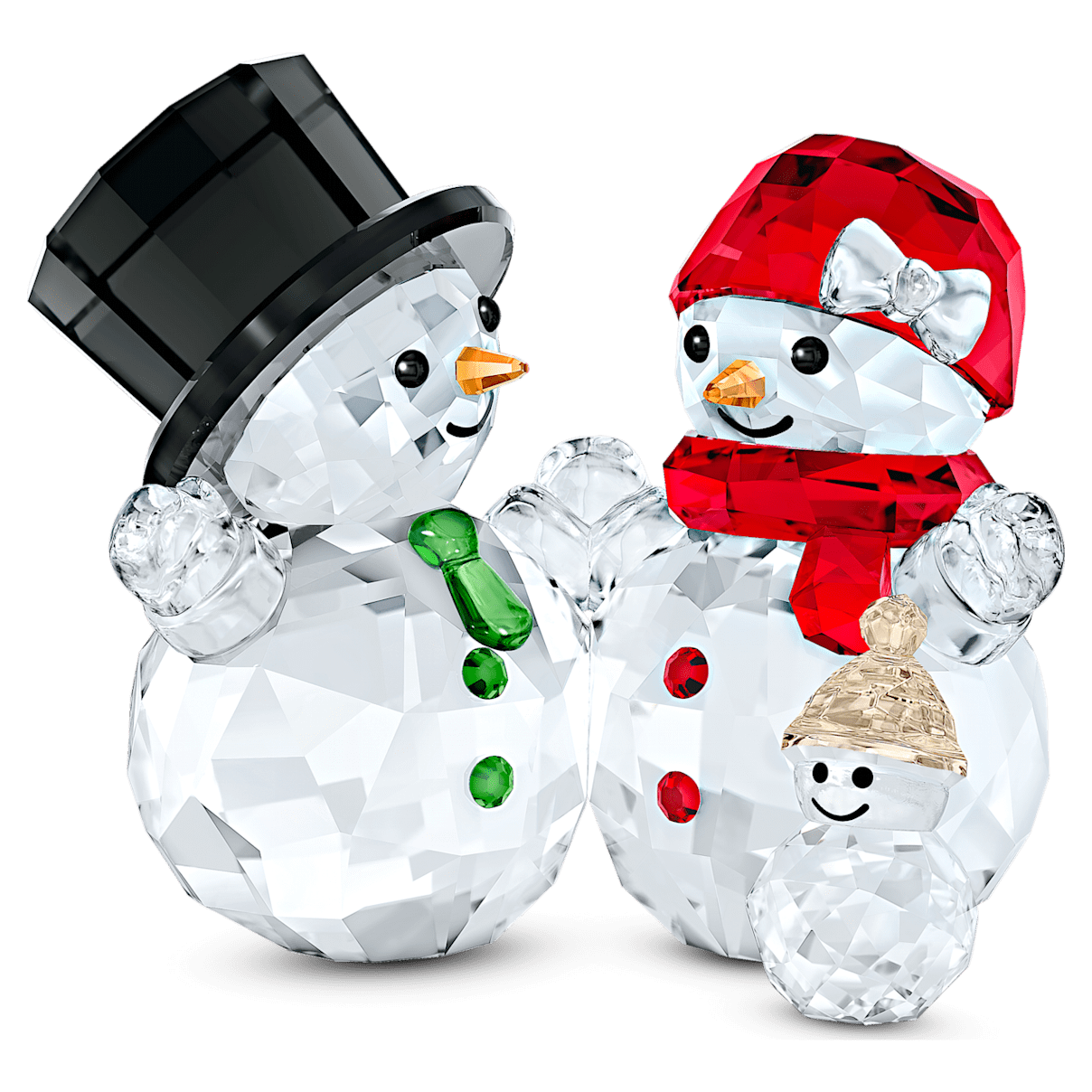 

Swarovski 雪人家族