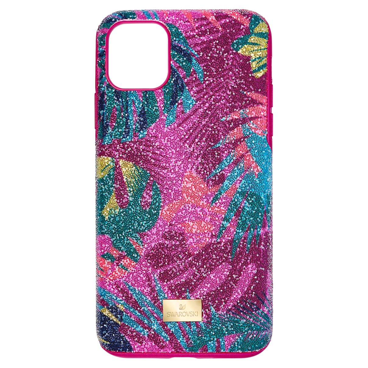 

Swarovski Tropical Smartphone 套, 叶子, iPhone® 11 Pro Max, 彩色