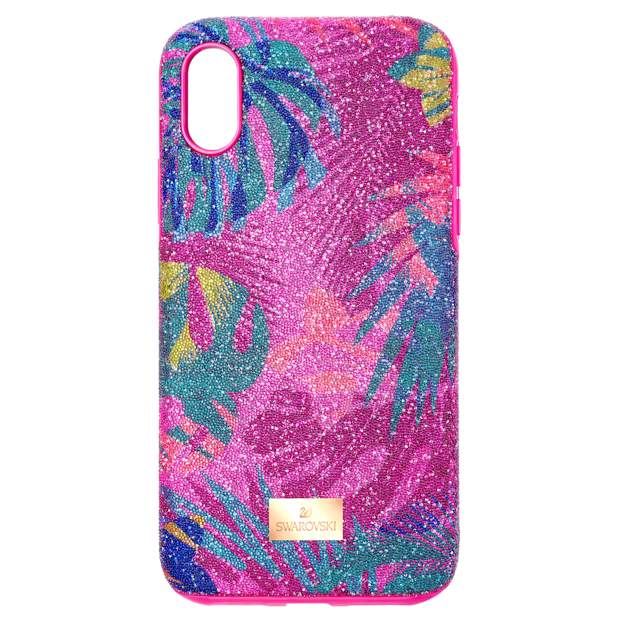 

Swarovski Tropical Smartphone 套, 叶子, iPhone® XS Max, 彩色