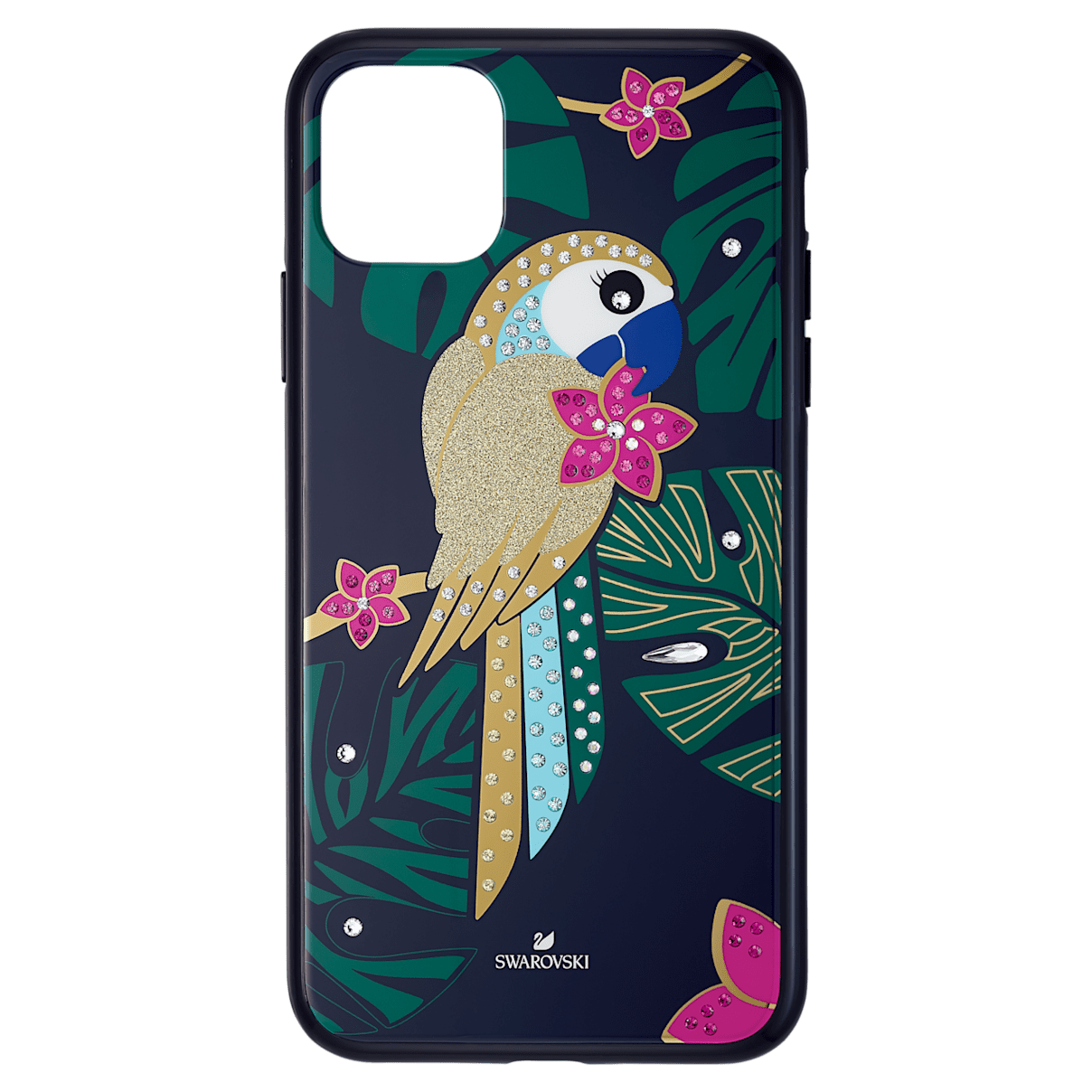 

Swarovski Tropical smartphone case, Parrot, iPhone® 11 Pro Max, Multicolored