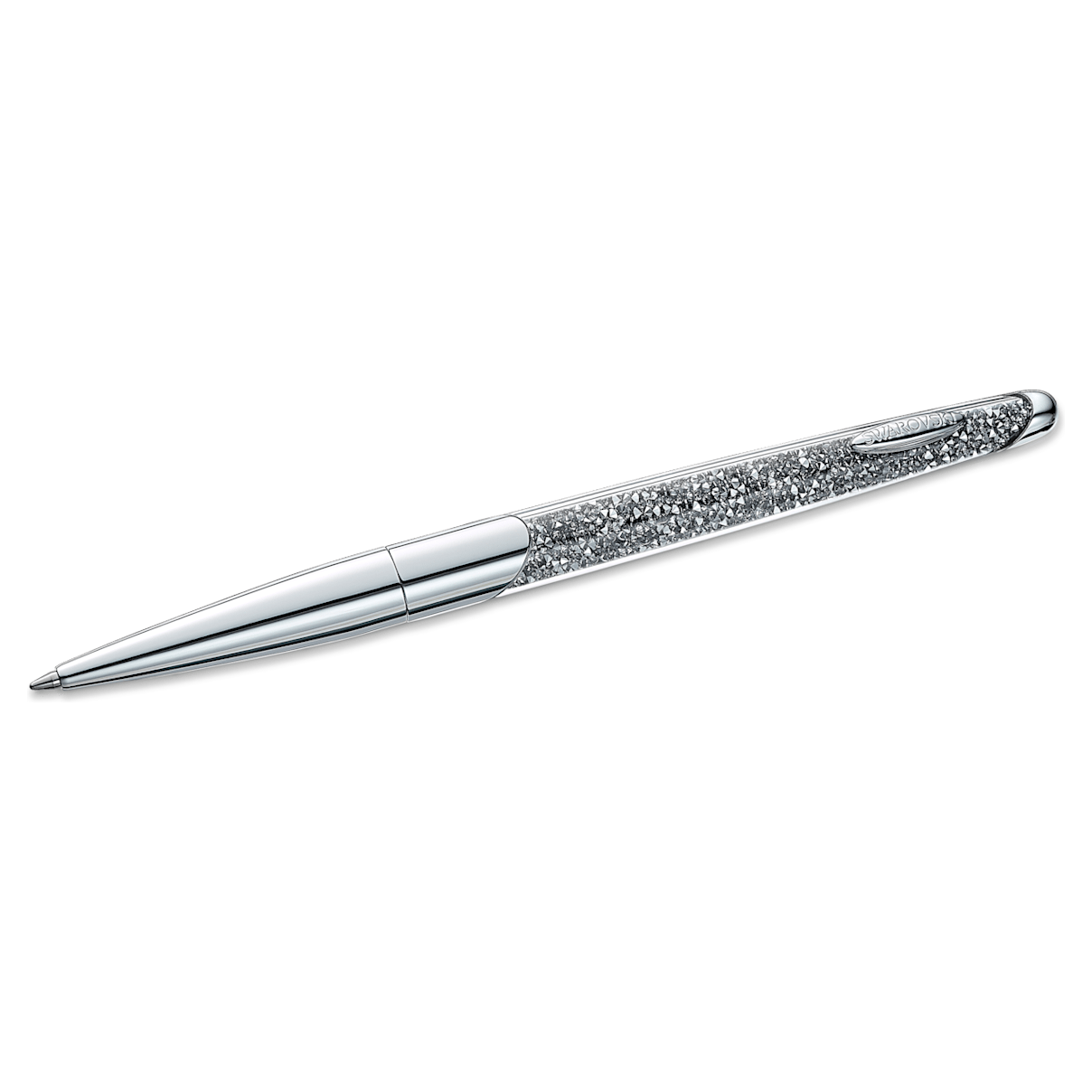 

Swarovski Crystalline Nova ballpoint pen, Silver tone, Chrome plated