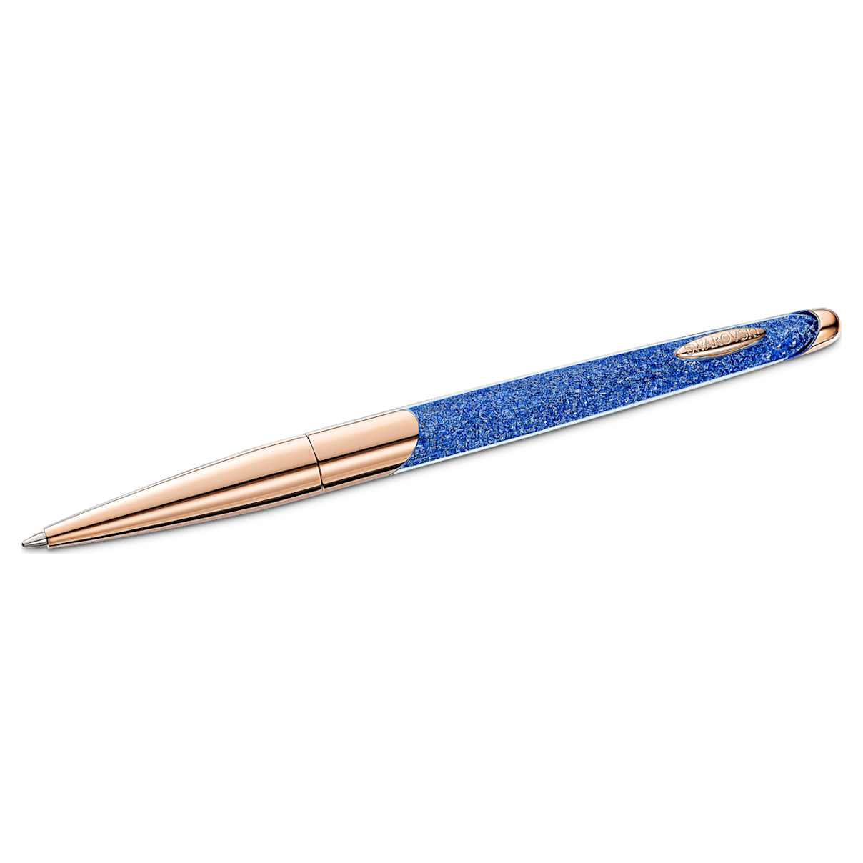 

Swarovski Crystalline Nova ballpoint pen, Blue, Rose gold-tone plated