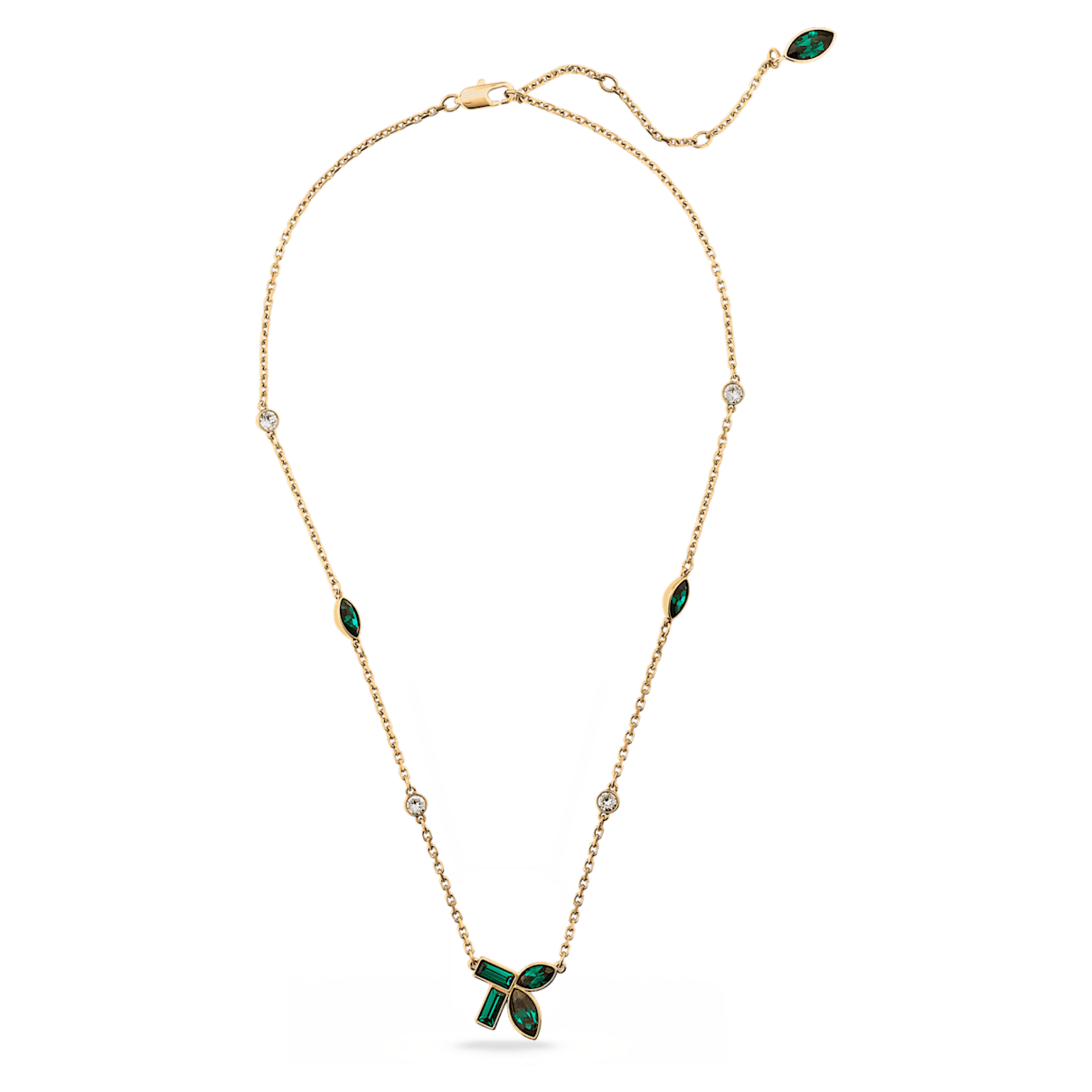 

Swarovski Beautiful Earth by Susan Rockefeller 项链, 竹, 綠色, 鍍金色色調