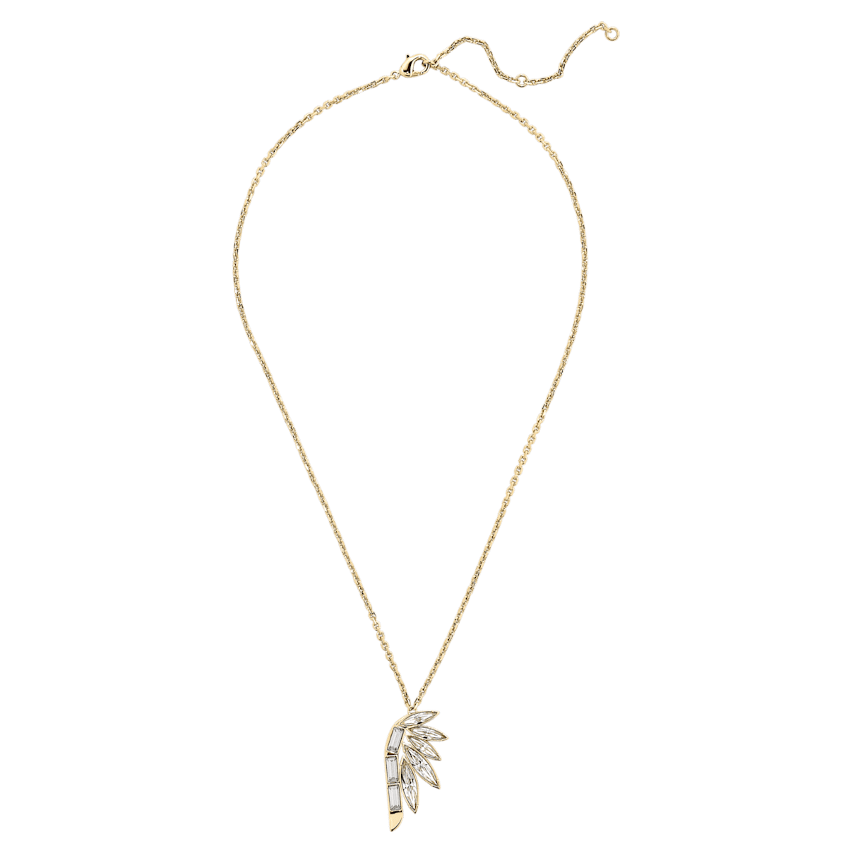 

Swarovski Wonder Woman pendant, White, Gold-tone plated