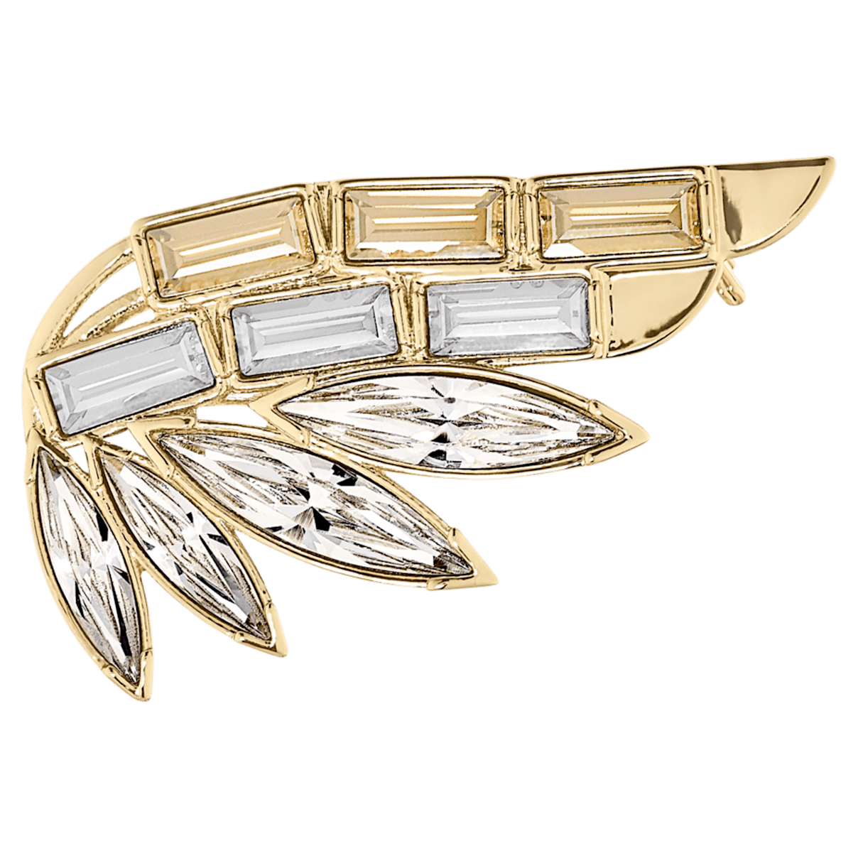 

Swarovski Wonder Woman brooch, Gold tone, Gold-tone plated