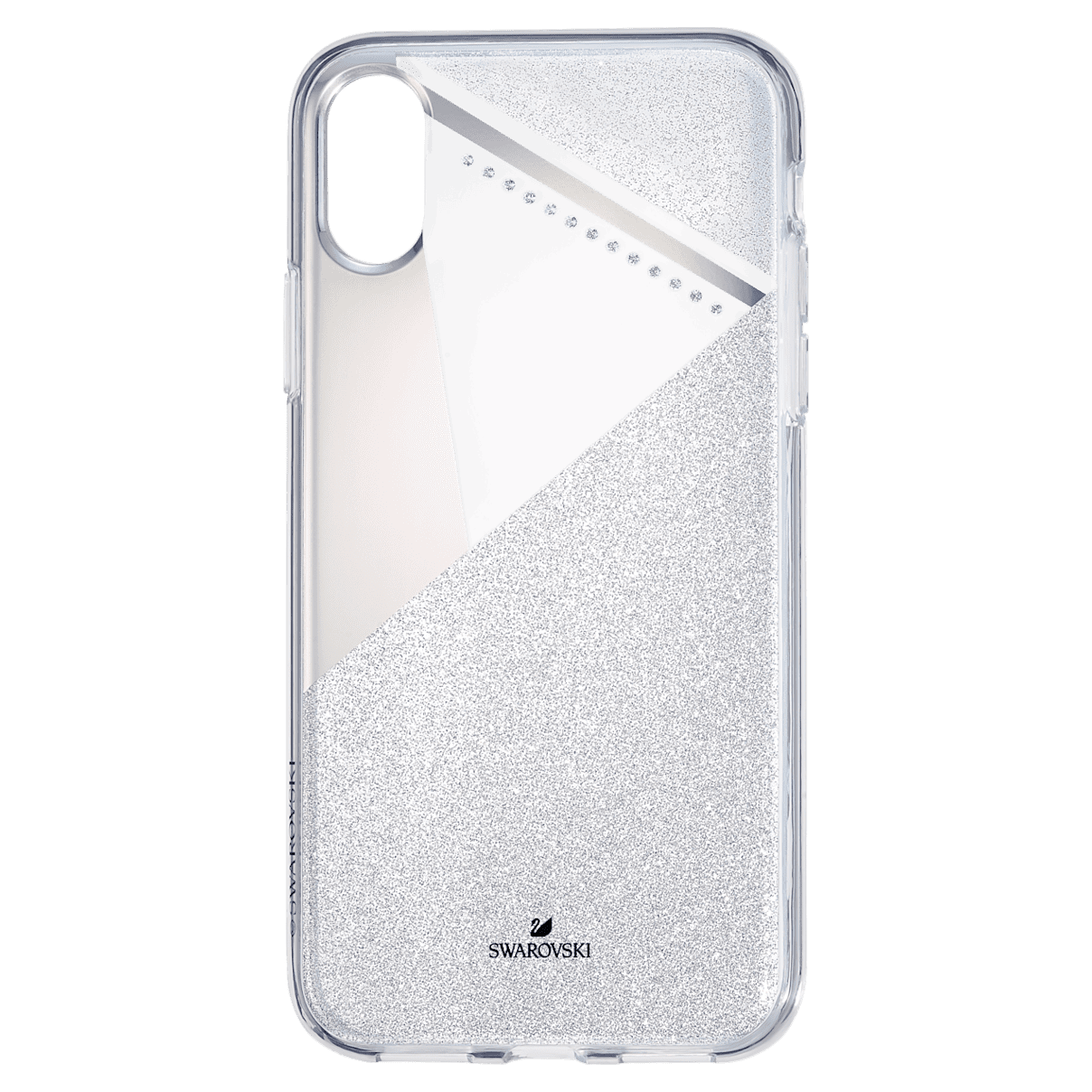 

Swarovski Subtle smartphone case, iPhone® XS Max, Silver tone