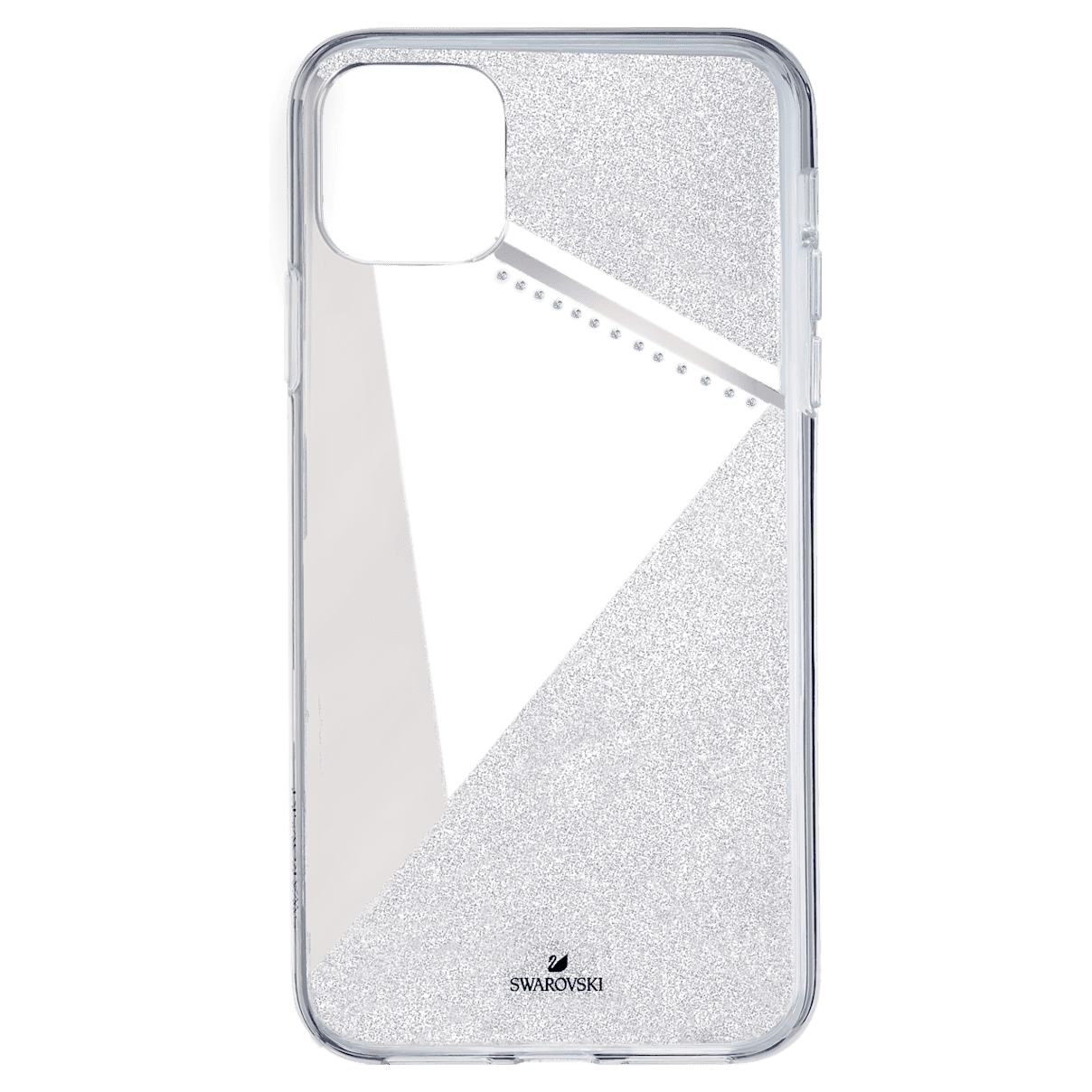 

Swarovski Subtle smartphone case, iPhone® 11 Pro Max, Silver tone
