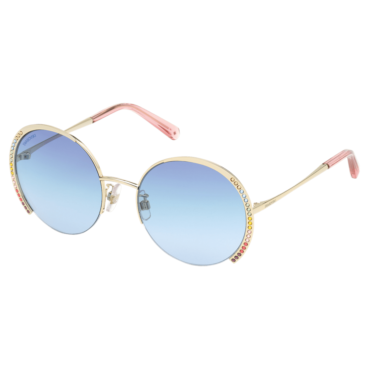 

Swarovski 太阳眼镜, 圆形, SK0280-H 32W, 蓝色