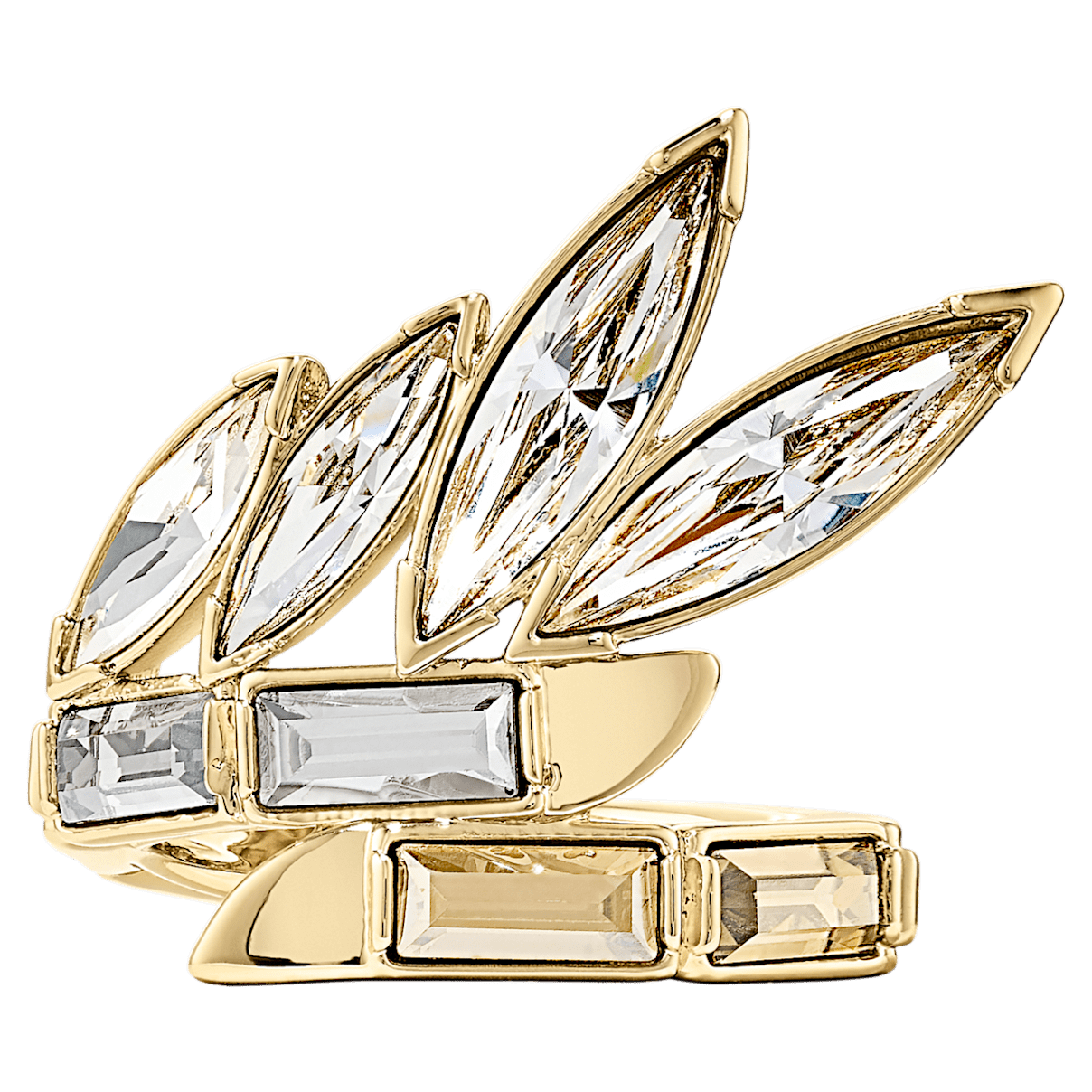 

Swarovski Wonder Woman ring, Gold tone, Gold-tone plated