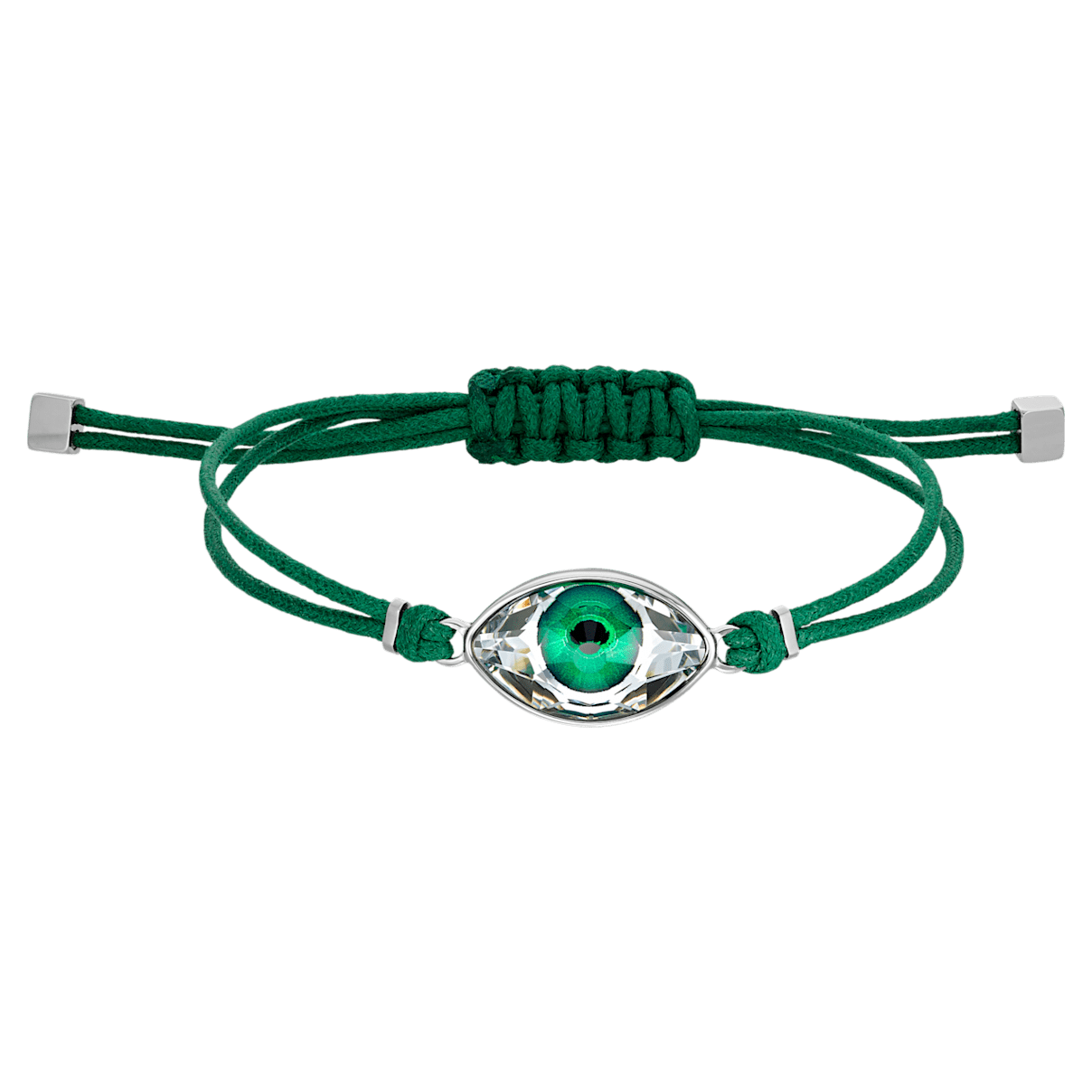 

Swarovski Bransoletka Power Collection Evil Eye, „Złe oko”, Zielony, Stal szlachetna