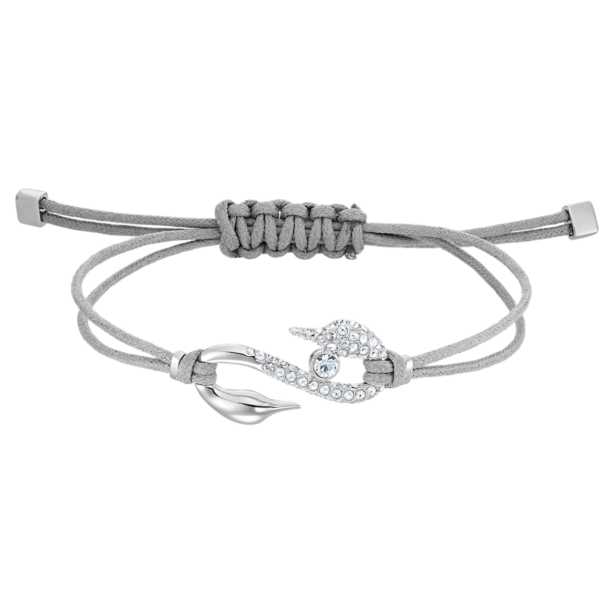 

Swarovski Power Collection bracelet, Swan, Grey, Rhodium plated