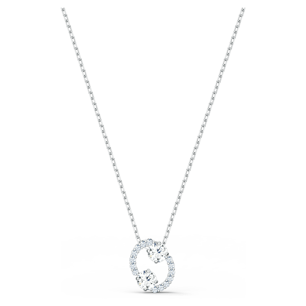 

Swarovski Zodiac II pendant, Cancer, White, Mixed metal finish