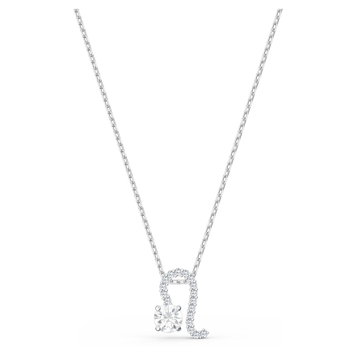 

Swarovski Zodiac II pendant, Leo, White, Mixed metal finish