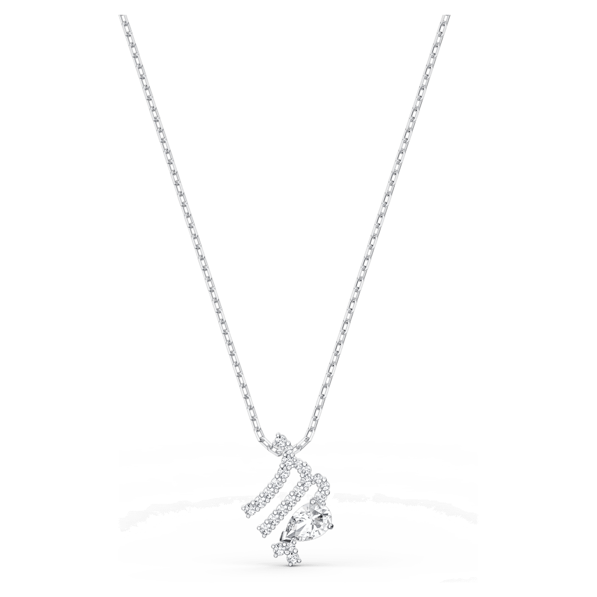 

Swarovski Zodiac II pendant, Virgo, White, Mixed metal finish