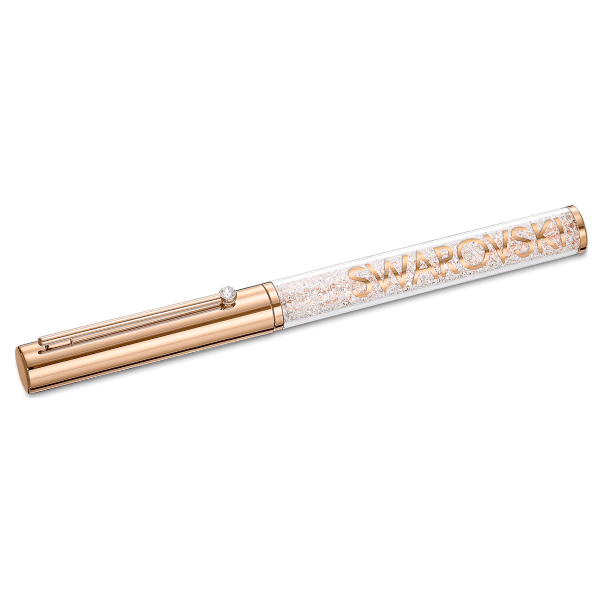 

Swarovski Crystalline Gloss ballpoint pen, Rose gold tone, Rose gold-tone plated