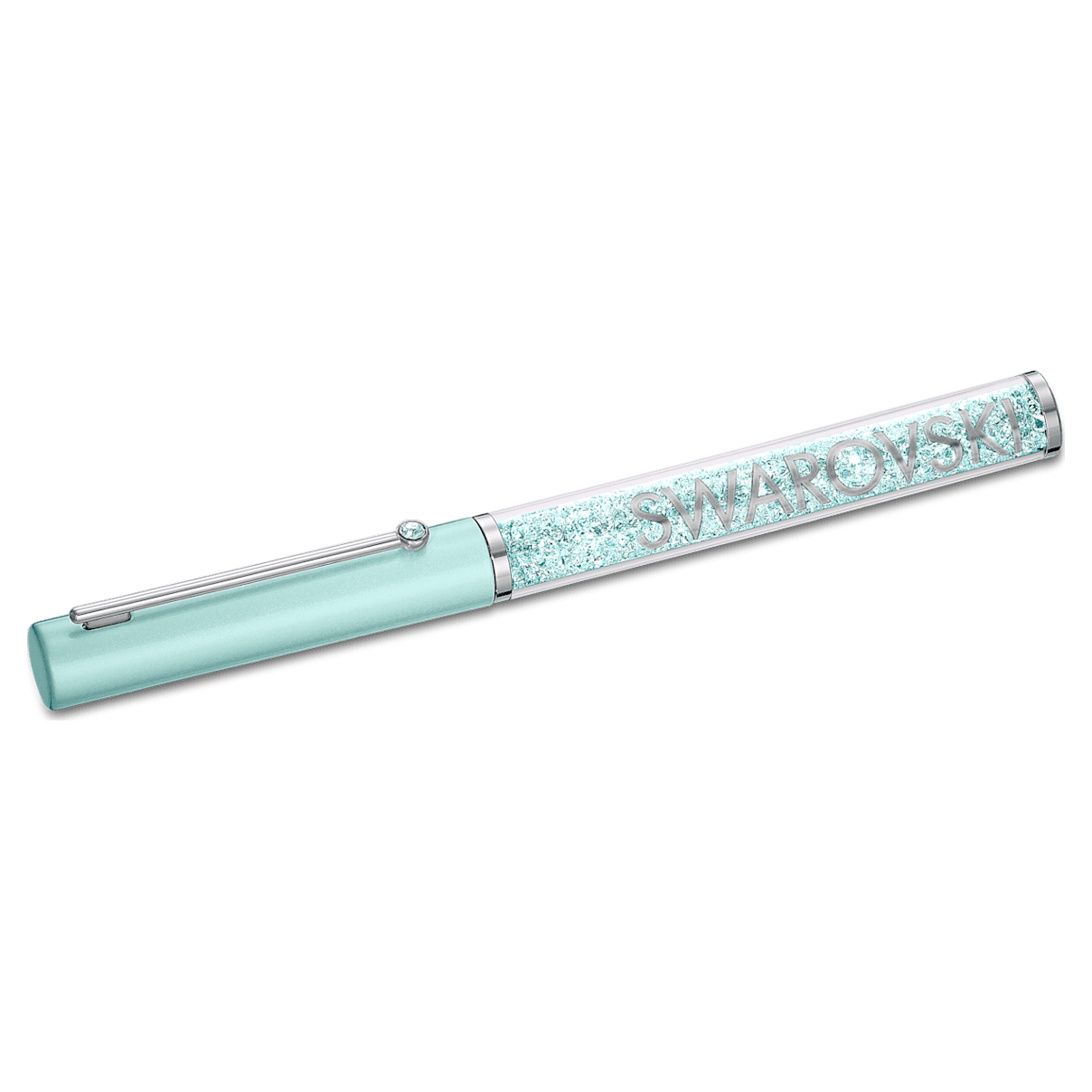 

Swarovski Crystalline Gloss ballpoint pen, Green, Chrome plated