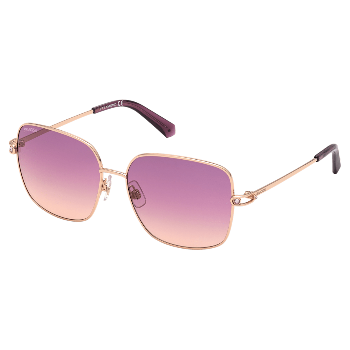 

Swarovski 太阳眼镜, 正方形, SK0313 28T, 粉红色