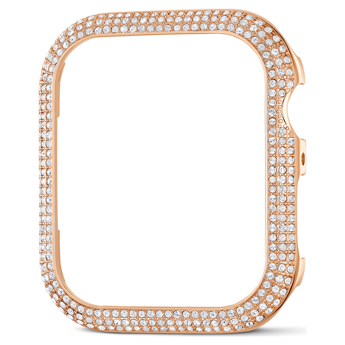 

Swarovski Sparkling Apple Watch® 용 케이스, 로즈골드 톤, 로즈골드 톤 플래팅