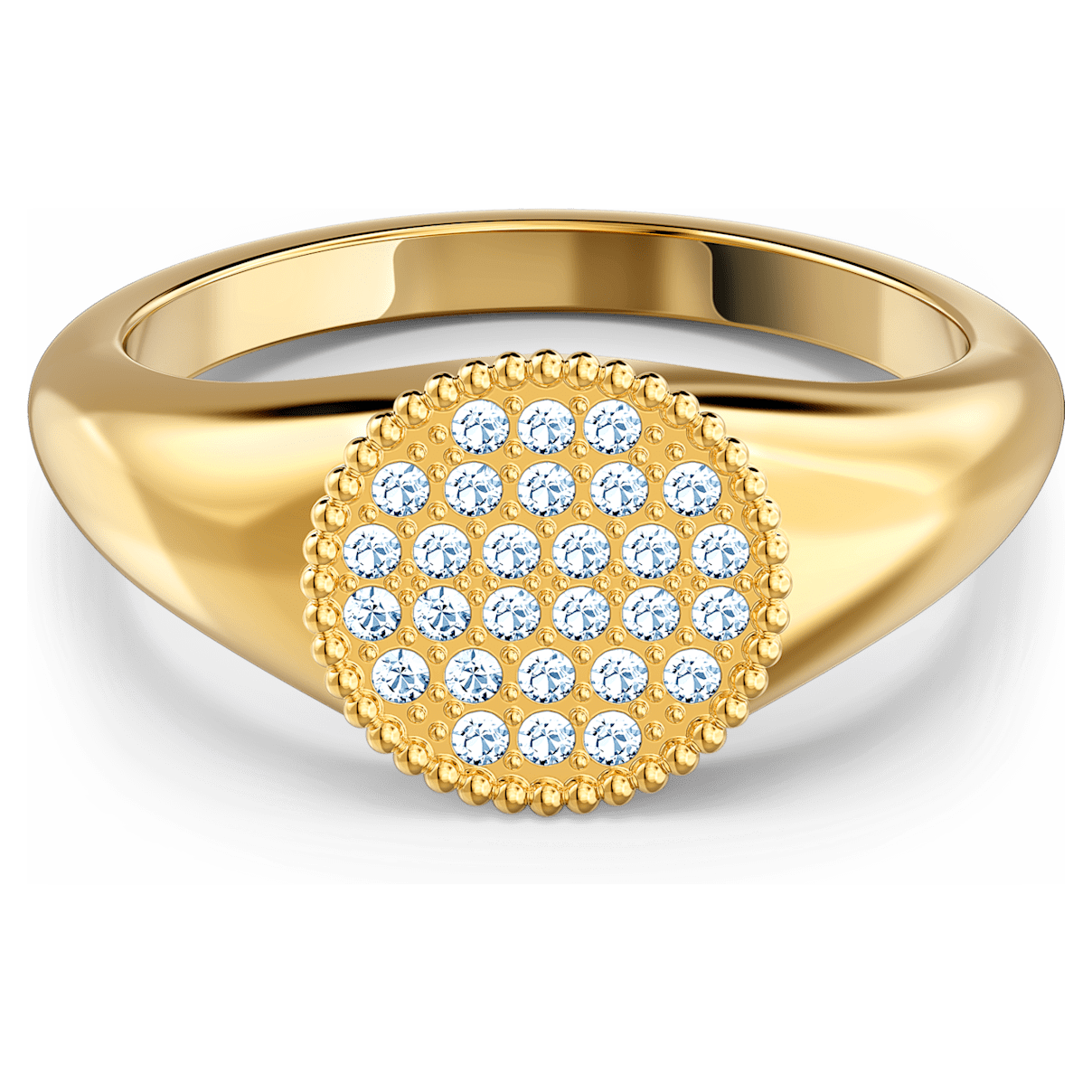 

Swarovski Ginger リング, ホワイト, ゴールドトーン・プレーティング