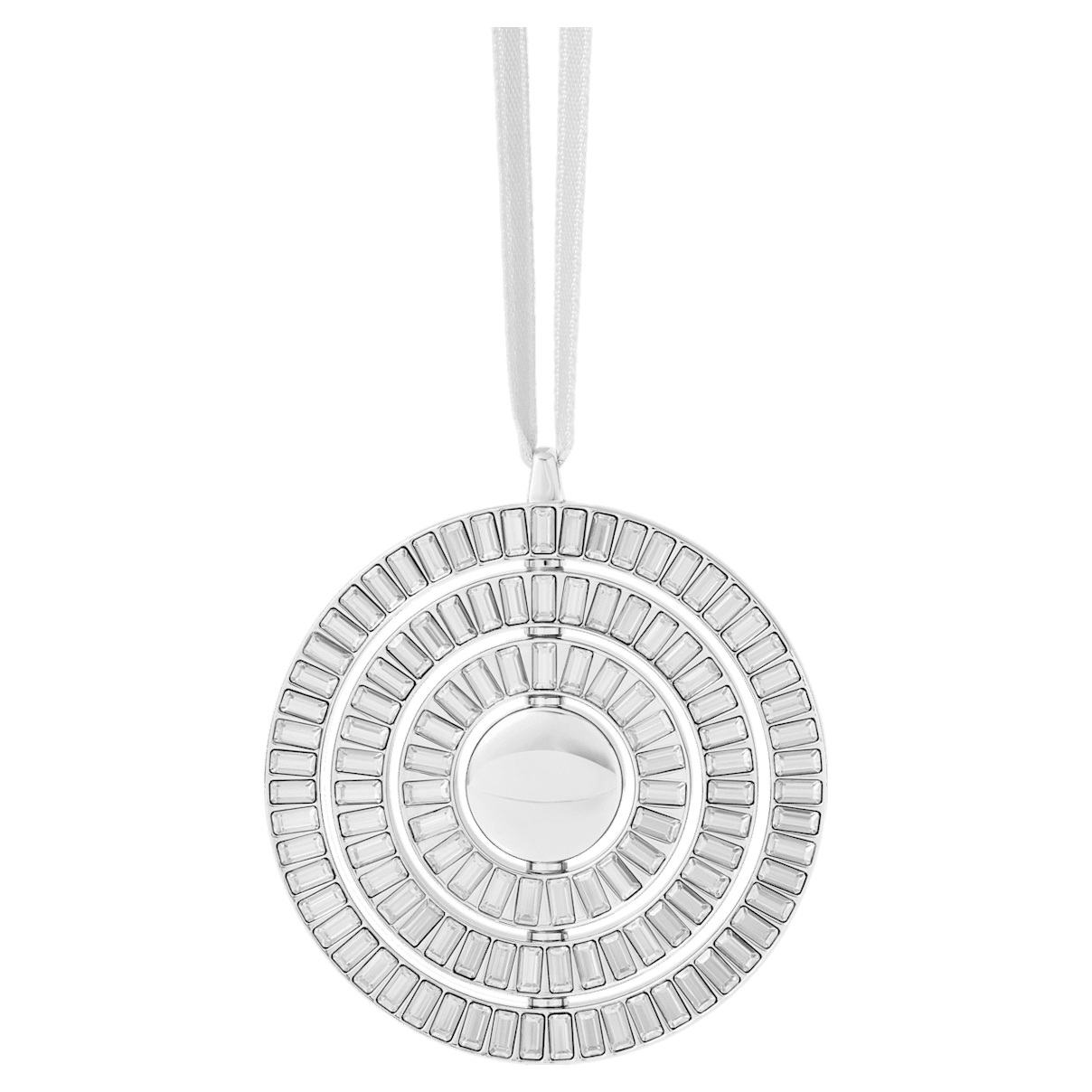 

Swarovski Icons of Design hanging ornament, Silver Tone