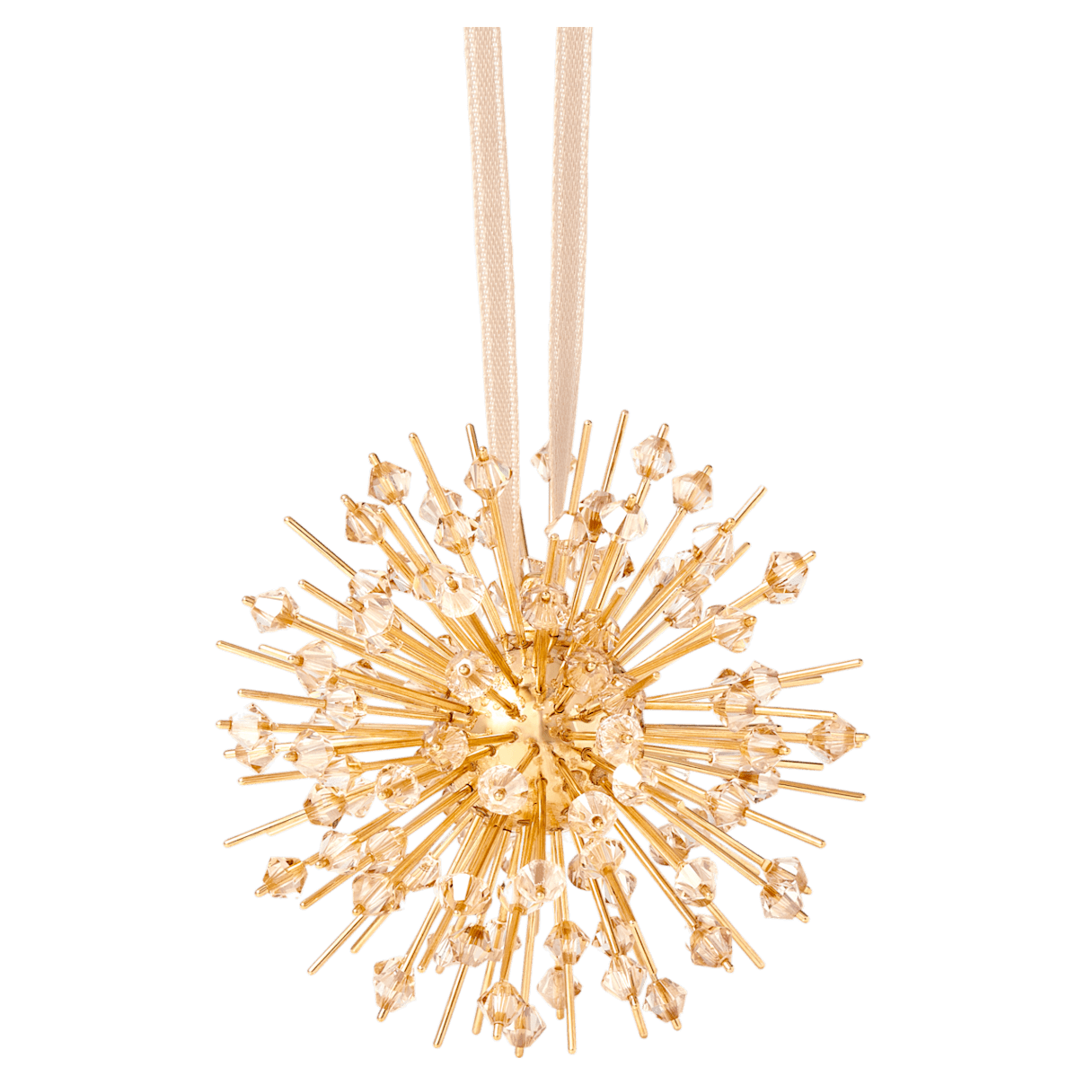 

Swarovski Icons of Light hanging ornament, Gold tone
