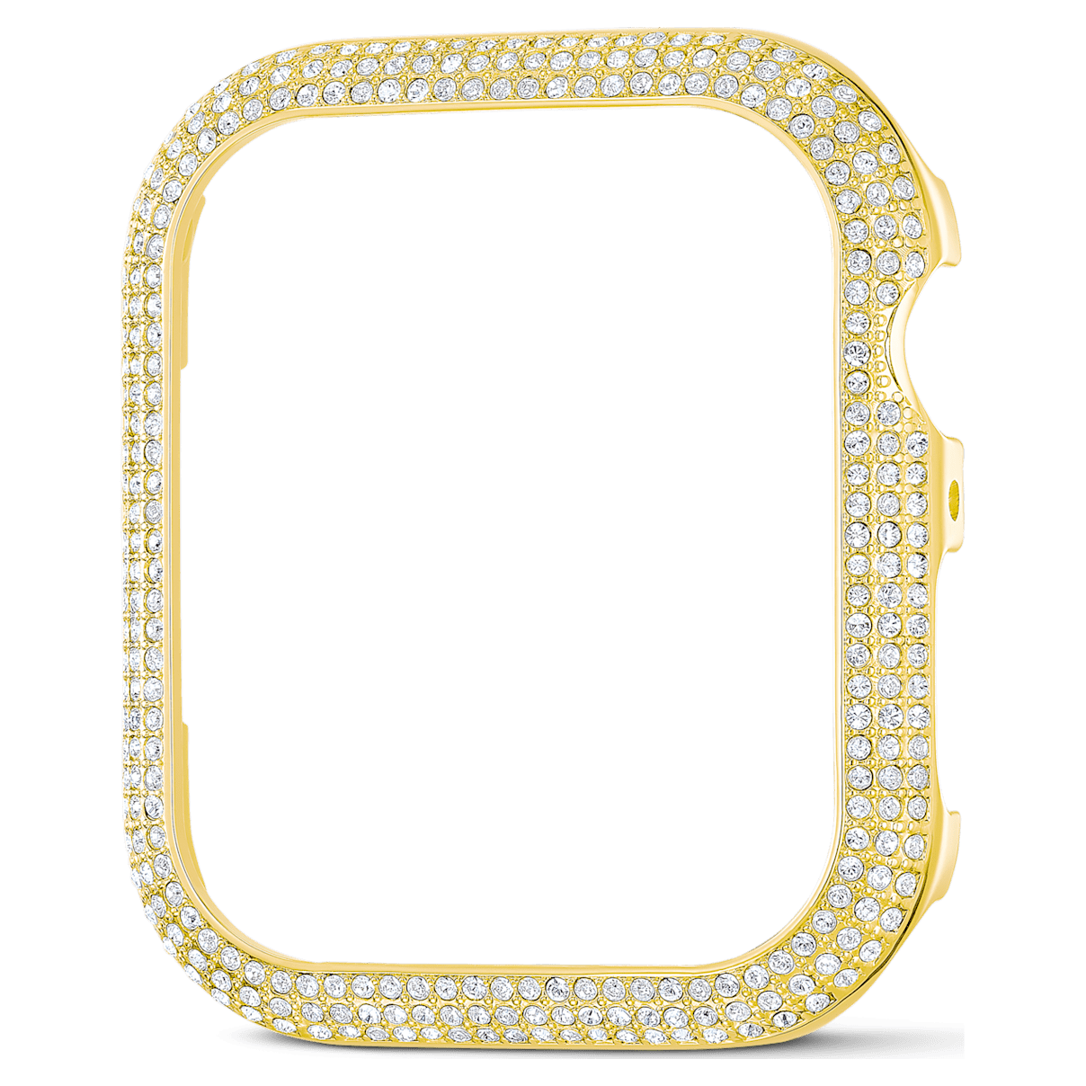

Swarovski Sparkling case compatible with Apple Watch®, Gold tone, Gold-tone plated