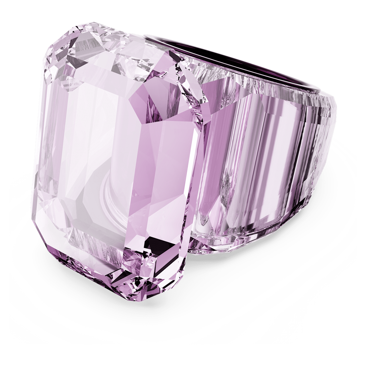 

Swarovski Lucent 个性戒指, 八角形切割, 粉红色