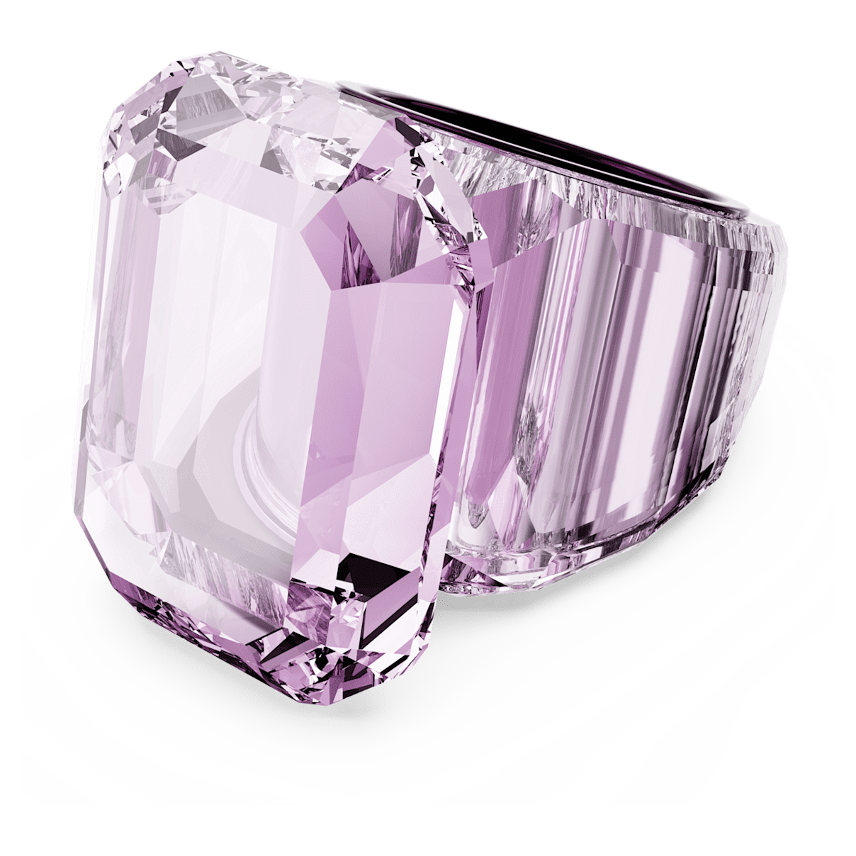 

Swarovski Lucent 个性戒指, 八角形切割, 粉红色