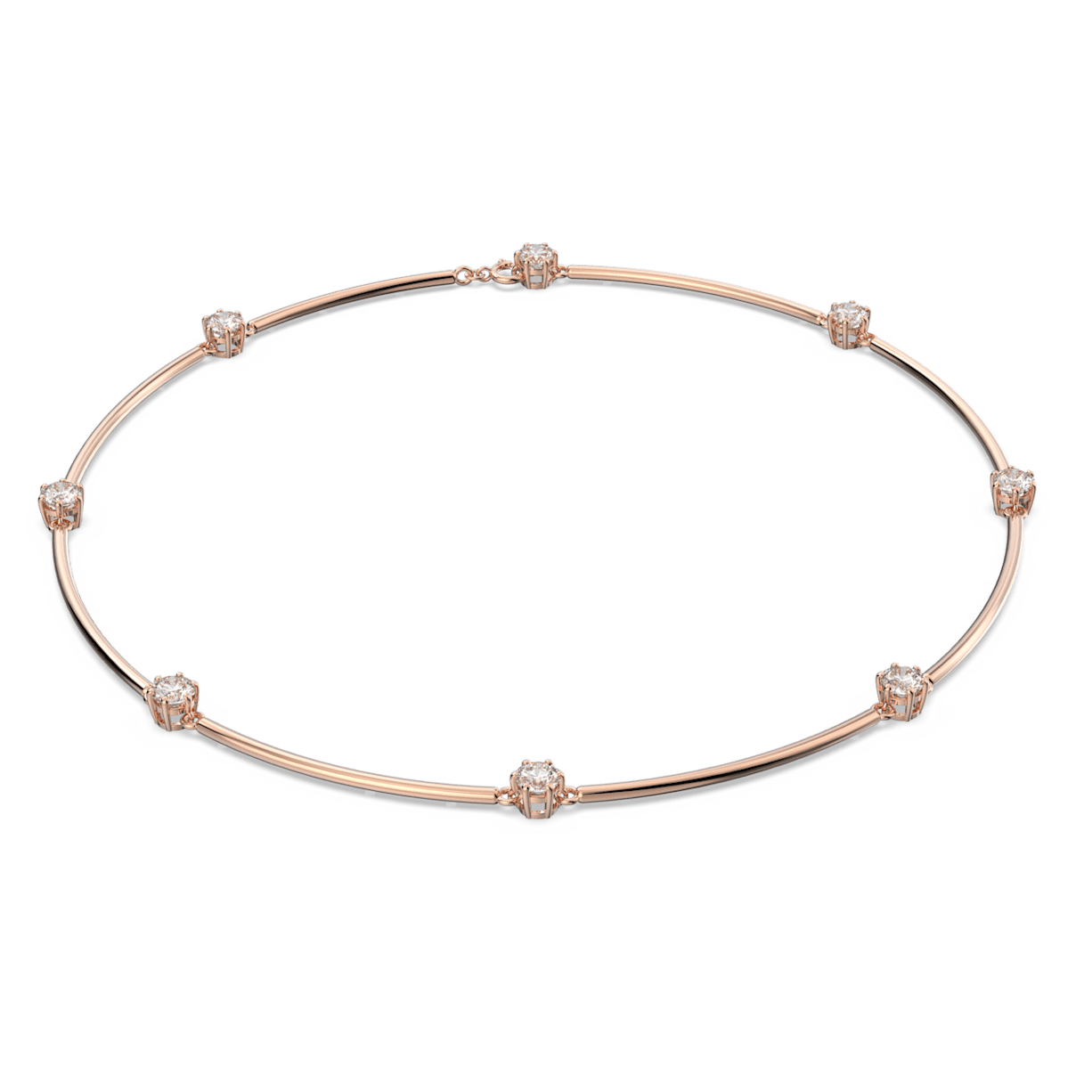 

Swarovski Constella 项链, 圆形切割, 白色, 镀玫瑰金色调