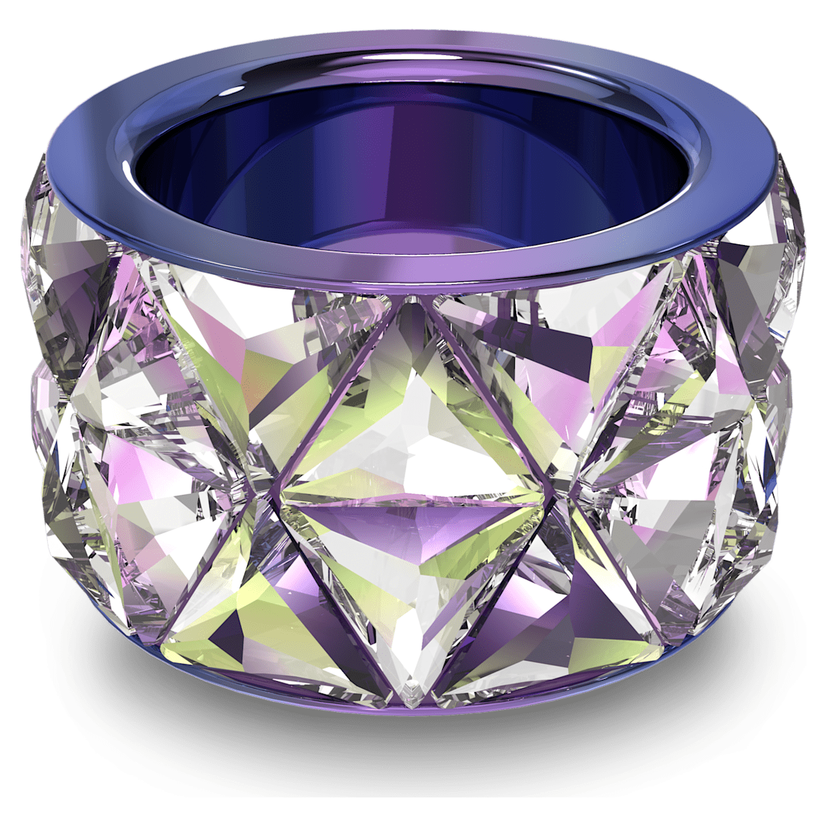 

Swarovski Curiosa 个性戒指, 三角形切割, 彩色