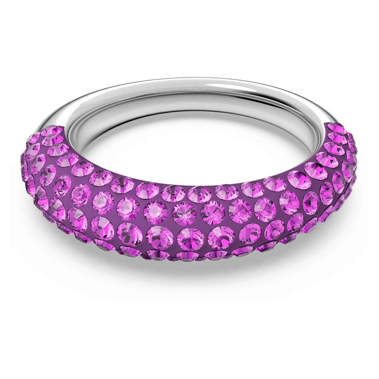 

Swarovski Tigris ring, Pink, Rhodium plated