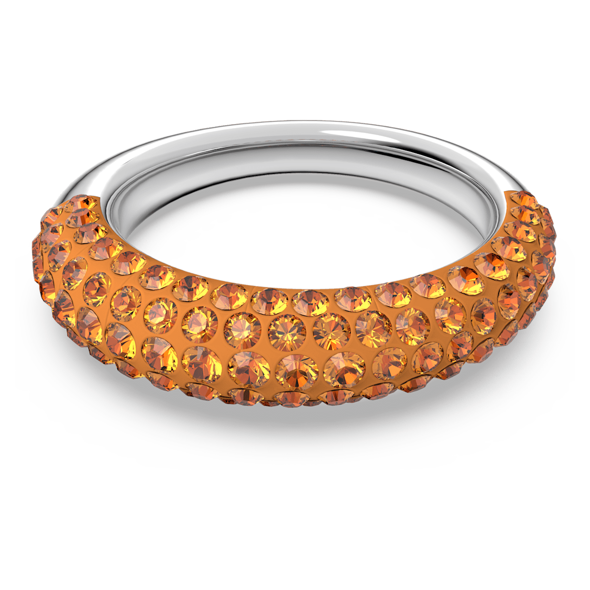 

Swarovski Tigris ring, Orange, Rhodium plated