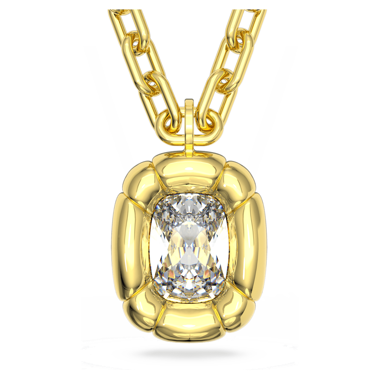 

Swarovski Dulcis 链坠, 枕形切割, 金色, 镀金色调