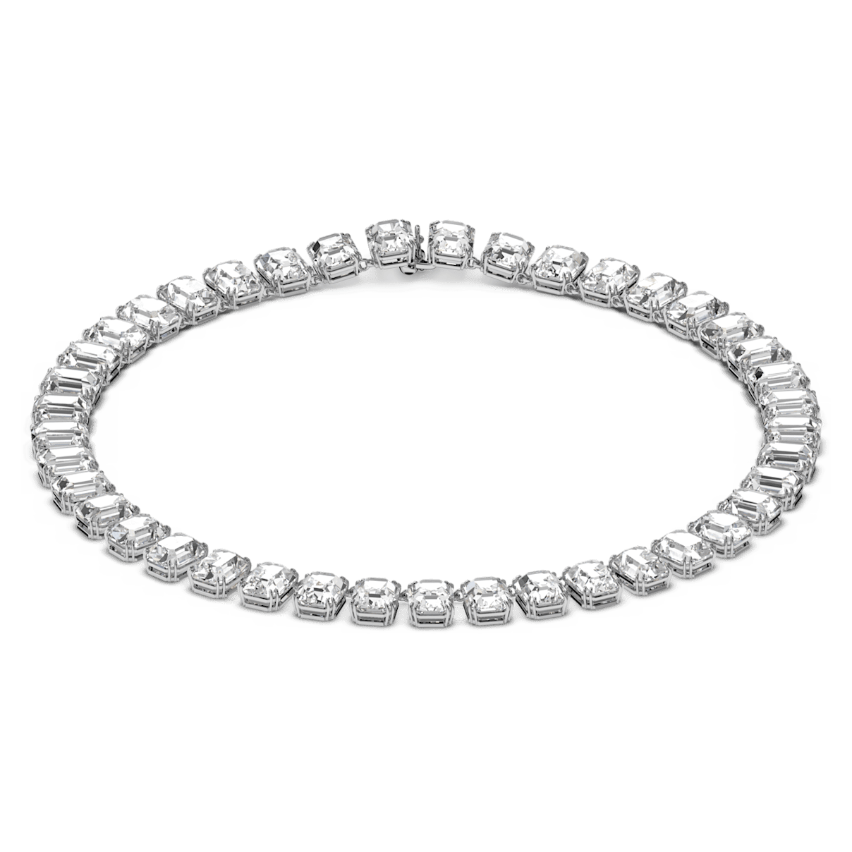 

Swarovski Millenia 项链, 八角形切割, 白色, 镀铑