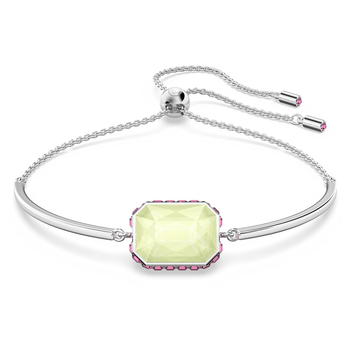 

Swarovski Orbita 手链, 八角形切割, 流光溢彩, 镀铑