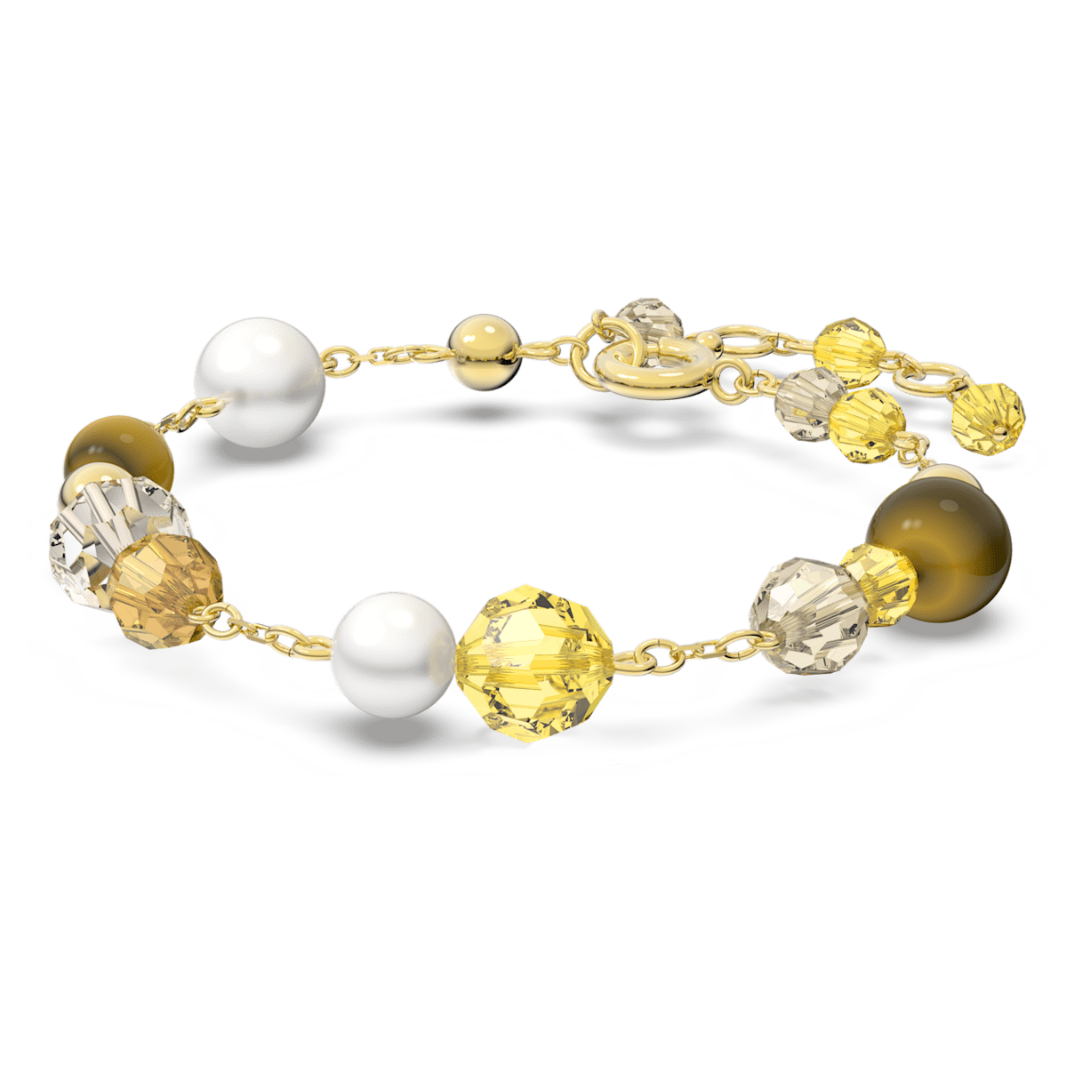 

Swarovski Somnia 手链, 流光溢彩, 镀金色调