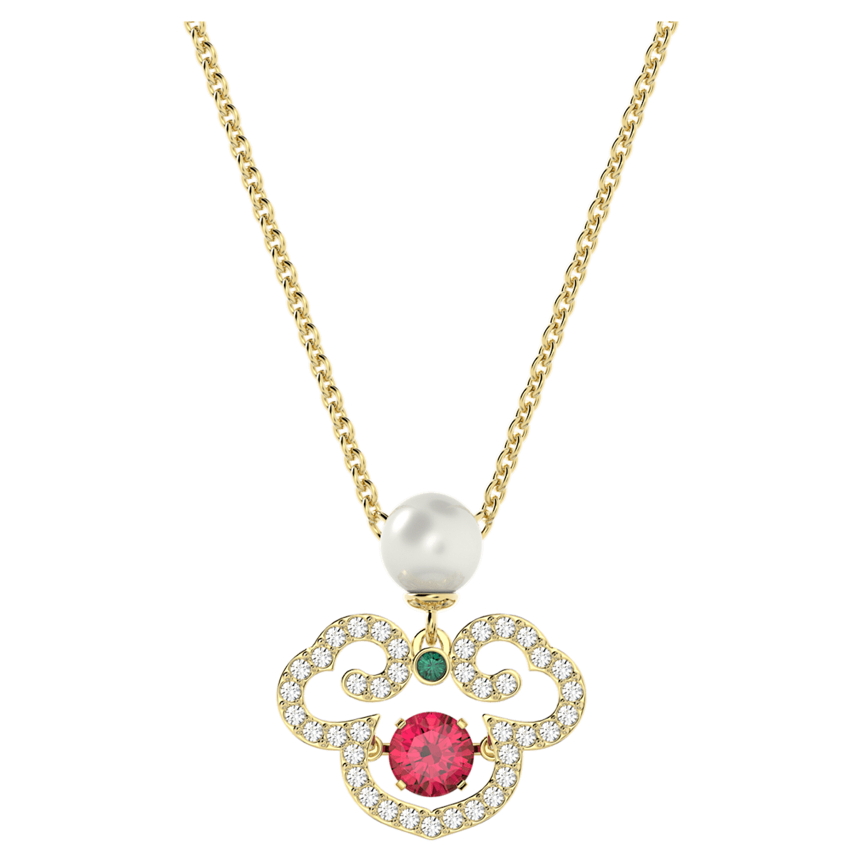 

Swarovski Gratia 链坠, 流光溢彩, 镀金色调