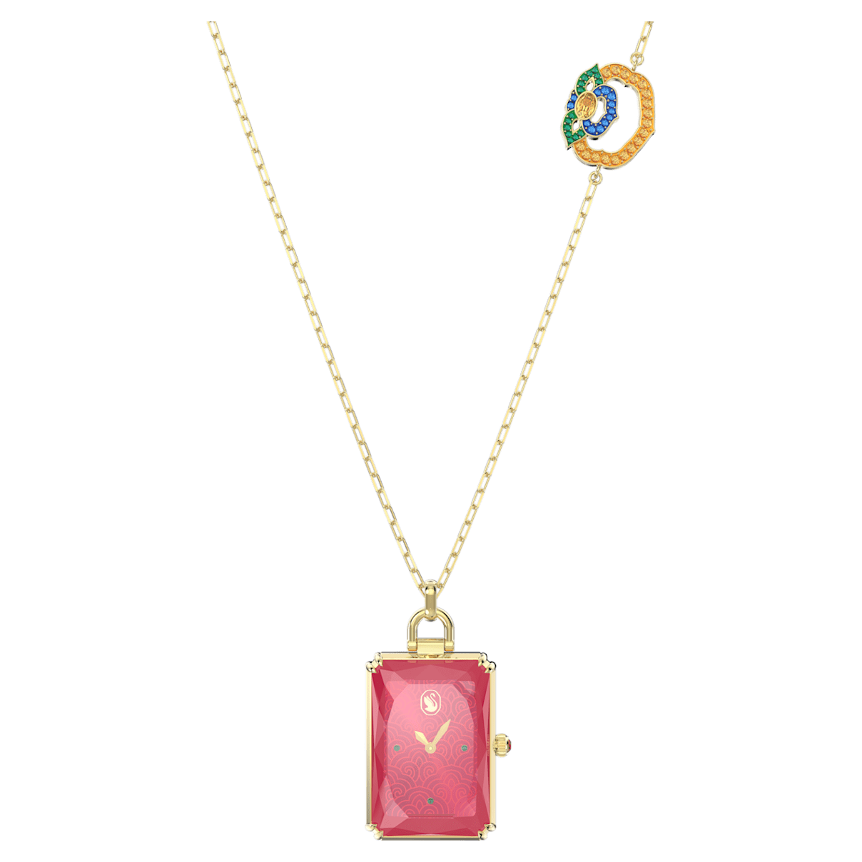 

Swarovski Gratia 腕表, 红色, 镀金色调