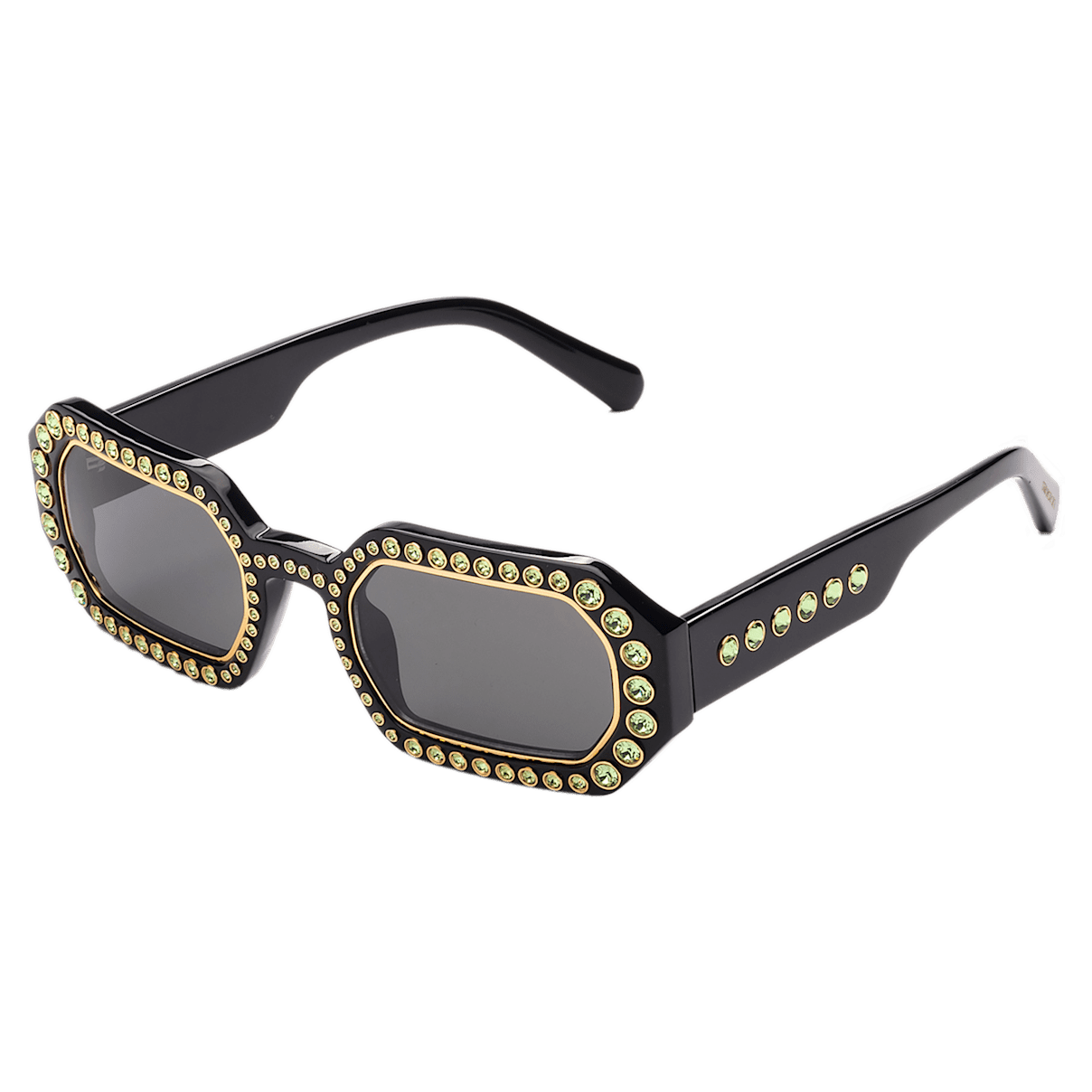 

Swarovski 太阳眼镜, 八边形、密镶, SK0345 01A, 黑色