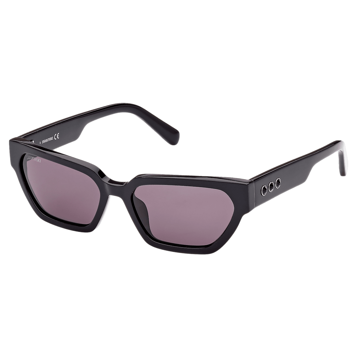 

Swarovski 太阳眼镜, 窄款猫眼, SK0348 01A, 黑色