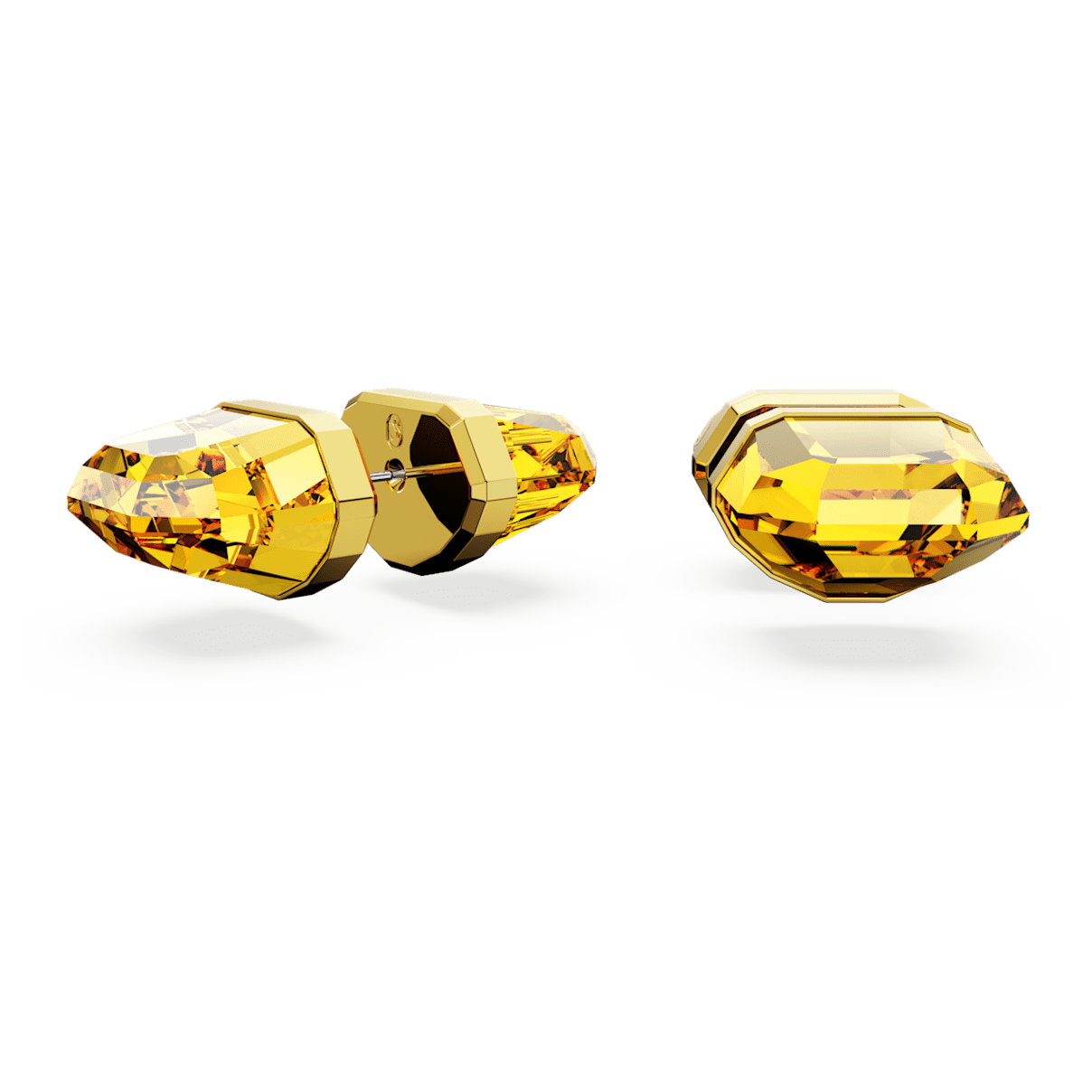 

Swarovski Lucent 耳钉, 黄色, 镀金色调