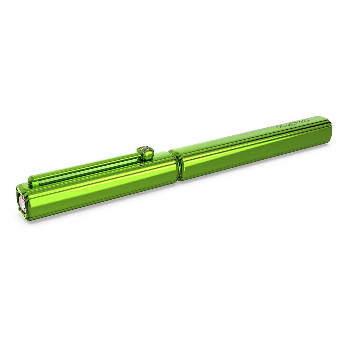 

Swarovski Rollerball Pen, 枕形切割, 绿色