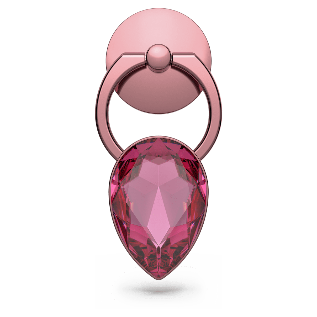 

Swarovski 手机指环扣, 水滴切割, 粉红色