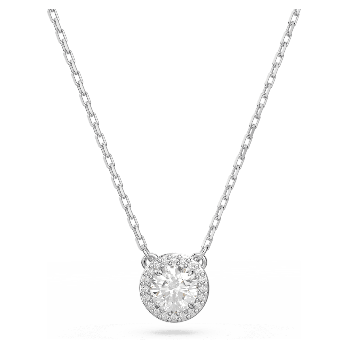 

Swarovski Constella 链坠, 圆形切割, 白色, 镀铑