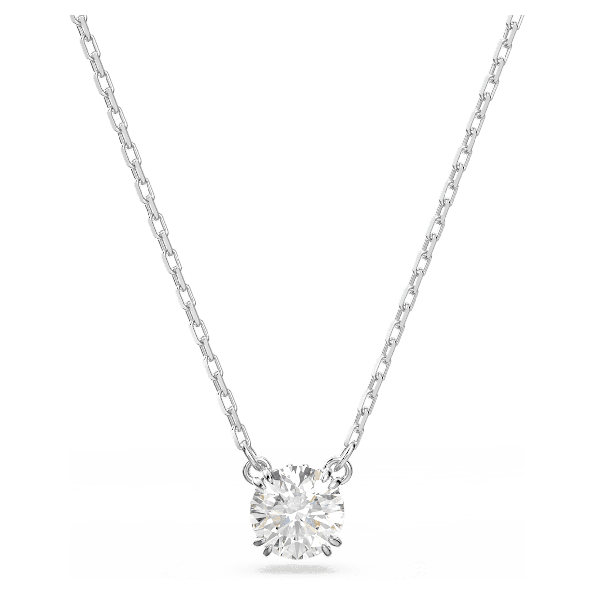 

Swarovski Constella 链坠, 圆形切割, 白色, 镀铑