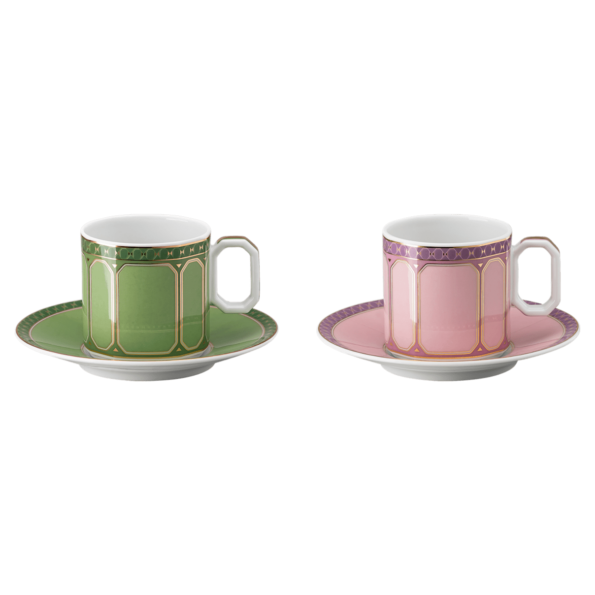 

Swarovski Signum 蒸馏咖啡套装, 瓷器, 彩色