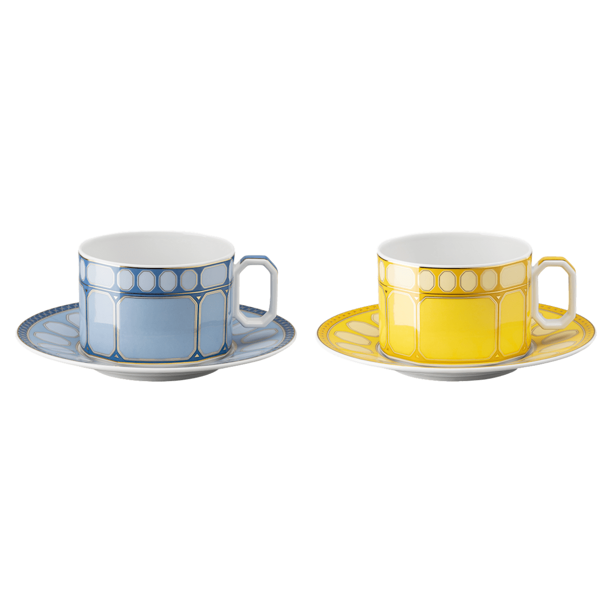 

Swarovski Signum 茶杯套装, 瓷器, 彩色