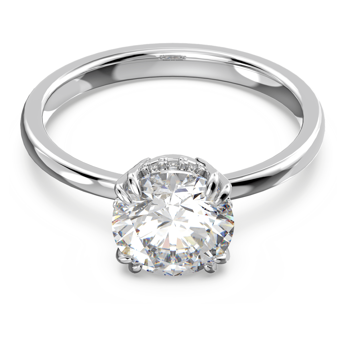 

Swarovski Constella 个性戒指, 公主切割, 白色, 镀铑